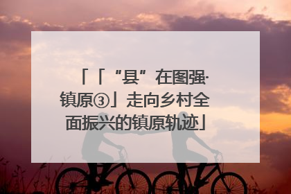 「“县”在图强·镇原③」走向乡村全面振兴的镇原轨迹