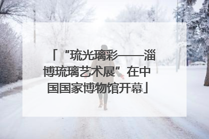 “琉光璃彩——淄博琉璃艺术展”在中国国家博物馆开幕