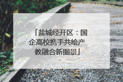 盐城经开区：国企高校携手共绘产教融合新图景