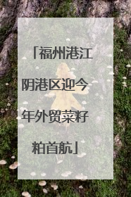 福州港江阴港区迎今年外贸菜籽粕首航