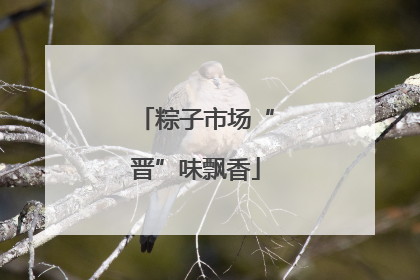粽子市场“晋”味飘香