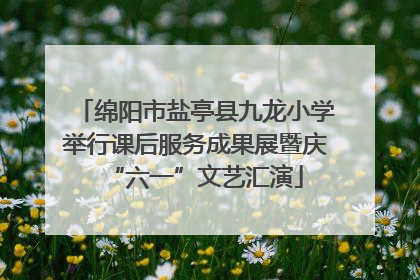 绵阳市盐亭县九龙小学举行课后服务成果展暨庆“六一”文艺汇演