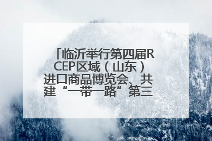 临沂举行第四届RCEP区域（山东）进口商品博览会、共建“一带一路”第三届临沂商城国际采购商大会新闻发布会