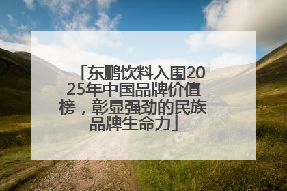 东鹏饮料入围2025年中国品牌价值榜，彰显强劲的民族品牌生命力