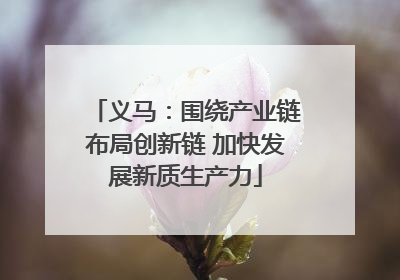 义马：围绕产业链布局创新链 加快发展新质生产力