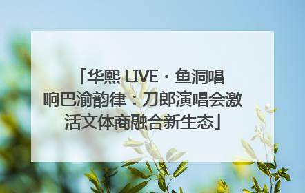 华熙 LIVE・鱼洞唱响巴渝韵律：刀郎演唱会激活文体商融合新生态
