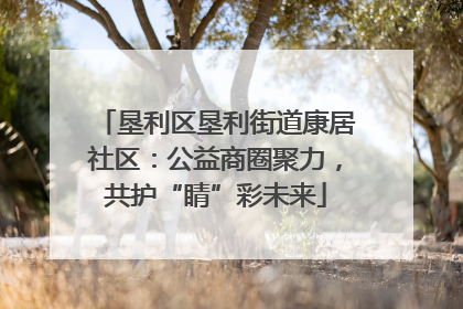 垦利区垦利街道康居社区：公益商圈聚力，共护“睛”彩未来