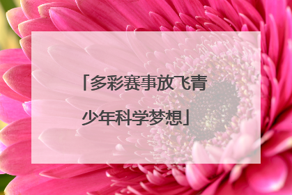多彩赛事放飞青少年科学梦想