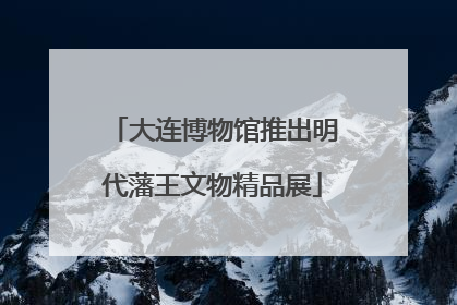 大连博物馆推出明代藩王文物精品展