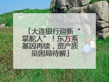 大连银行迎新“掌舵人”！东方系基因再续，资产质量困局待解