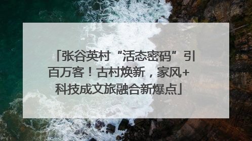 张谷英村“活态密码”引百万客！古村焕新，家风+科技成文旅融合新爆点