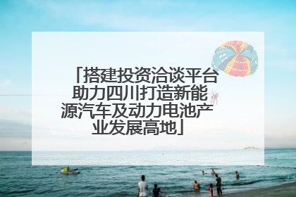 搭建投资洽谈平台 助力四川打造新能源汽车及动力电池产业发展高地