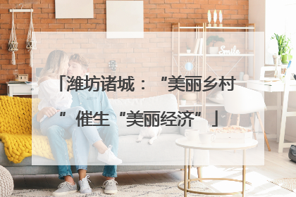 潍坊诸城：“美丽乡村”催生“美丽经济”