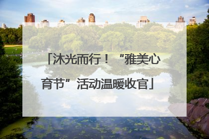沐光而行！“雅美心育节”活动温暖收官
