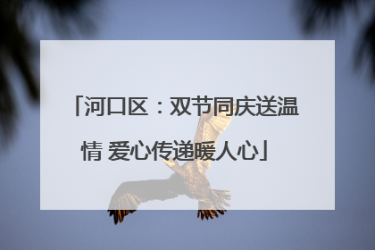 河口区：双节同庆送温情 爱心传递暖人心