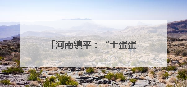 河南镇平：“土蛋蛋”变身“金疙瘩”
