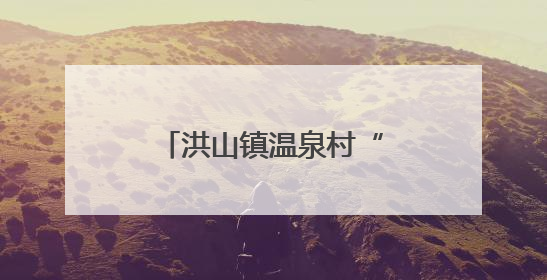 洪山镇温泉村“四轮驱动” 跑出乡风文明加速度