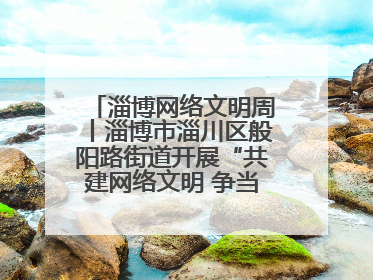 淄博网络文明周丨淄博市淄川区般阳路街道开展“共建网络文明 争当般阳好网民”主题宣讲活动
