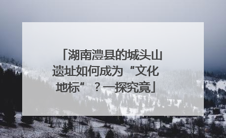 湖南澧县的城头山遗址如何成为“文化地标”？一探究竟