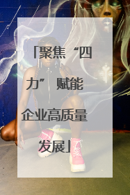 聚焦“四力” 赋能企业高质量发展