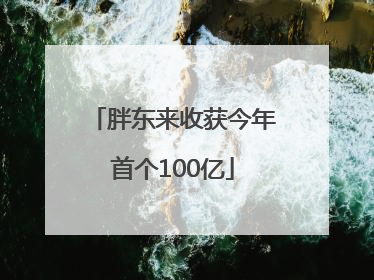 胖东来收获今年首个100亿