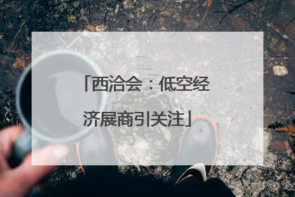 西洽会：低空经济展商引关注