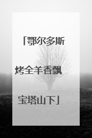 鄂尔多斯烤全羊香飘宝塔山下