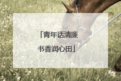 青年话清廉 书香润心田