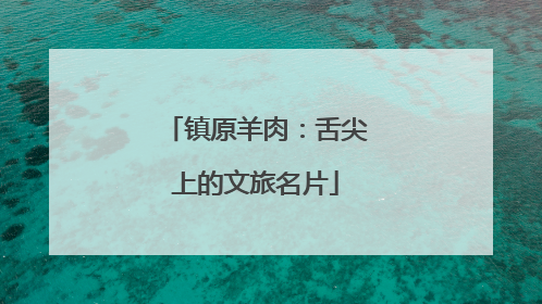 镇原羊肉：舌尖上的文旅名片