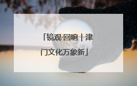 镜观·回响｜津门文化万象新